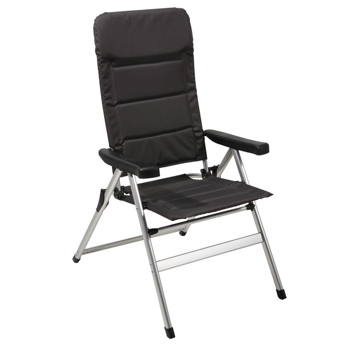 Relax säädettävä taittotuoli hiilenharmaa