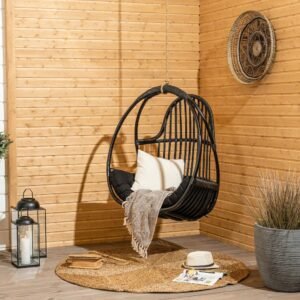 Säde riipputuoli musta