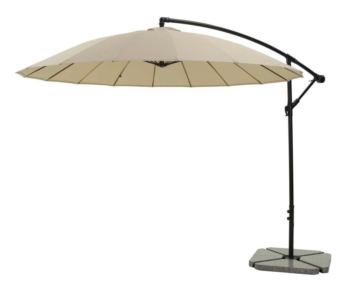 Shanghai sivuvarjo 300 cm beige