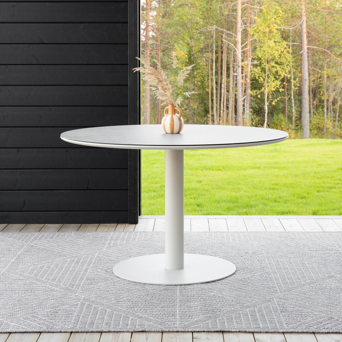 Stone pyöreä ruokapöytä Ø120 cm greige