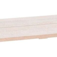 Tammi lankkupöydän kansi 210x90x3,6 cm valkolakattu tammi, asiakaspalautus