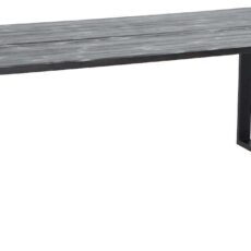 Honka terassilankkupöytä metallijaloilla 180x90 musta/musta