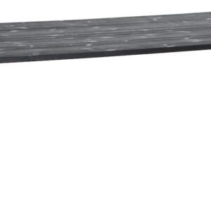 Honka terassilankkupöytä metallijaloilla 220x90 musta/valkoinen