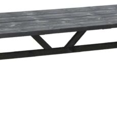 Kalho ruokapöytä 220x91 cm musta