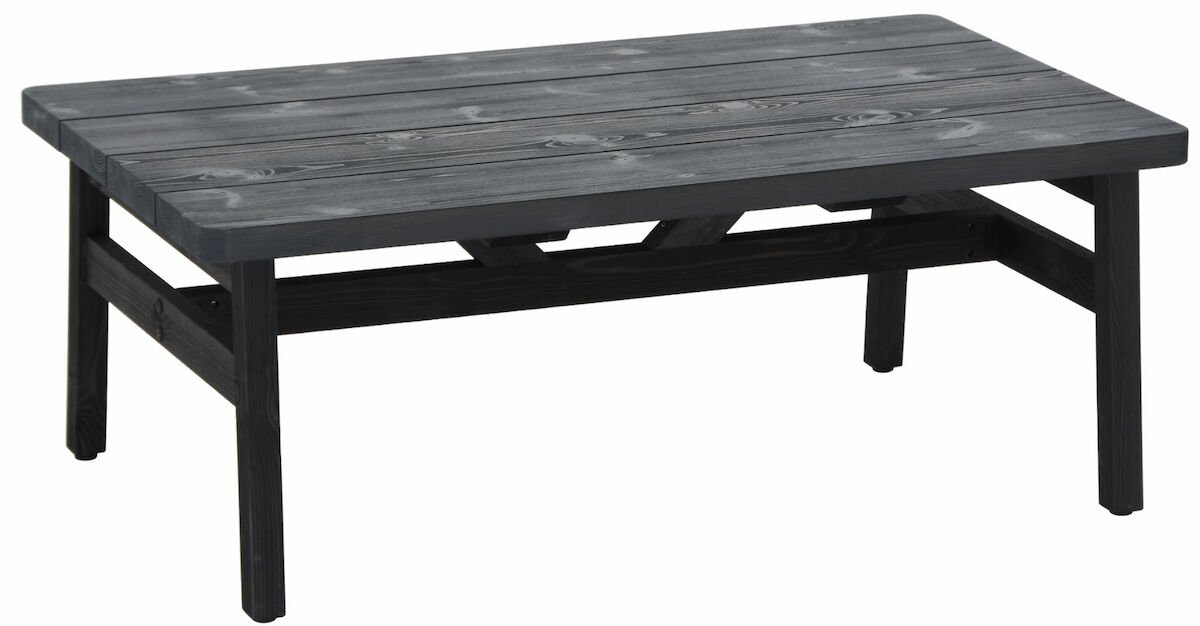 Kalho sohvapöytä 120x70 cm musta