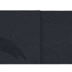 Kokoa kansilevy 100x40 cm musta