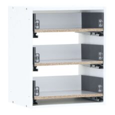 Kokoa runko push-open/ pure laatikoilla 50x60 cm valkoinen