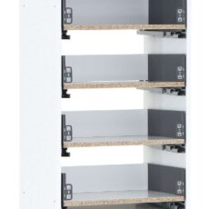 Kokoa runko push-open/ pure laatikoilla 50x80 cm valkoinen