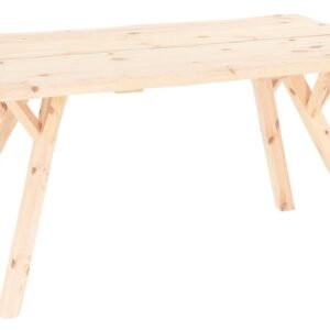 Lana terassilankkupöytä 150x88 cm puuvalmis