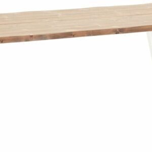 Lana terassilankkupöytä 200x88 cm antiikkipetsattu/valkoinen