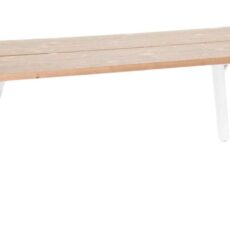Lana terassilankkupöytä suoralla reunalla 200x90 cm antiikkipetsattu/valkoinen
