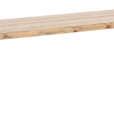 Ruska terassipenkki 35x176 cm antiikkipetsattu harjattu ja lakattu mänty/valkoin