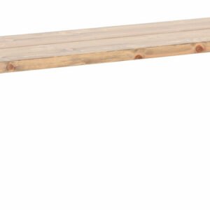 Ruska terassipenkki 35x176 cm antiikkipetsattu harjattu ja lakattu mänty/valkoin