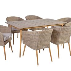 Pöytä Norway 147x90xH73 cm Beige -