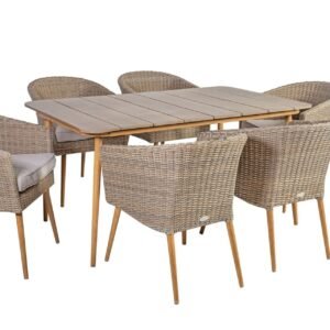 Pöytä Norway 147x90xH73 cm Beige -