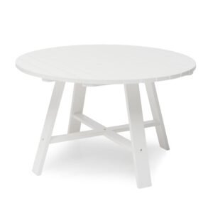 Pöytä Ø120 cm Hillerstorp Läckö - Valkoinen