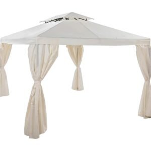 Paviljonki Bermuda ilman seiniä 300x400 cm sis. Hyttysverkko - Luonnonvalkoinen