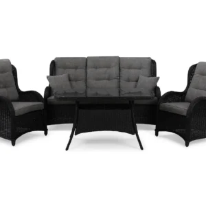 Marcus Sohvaryhmä 3:n ist Nojatuoleilla - Musta