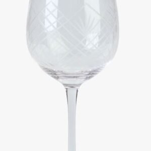 Alexis valkoviini lasi läpikuultava