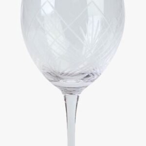 Alexis punaviini lasi läpikuultava