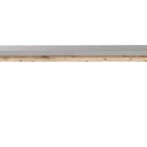 Puutarhapenkki 160 cm Harmaa ORIA - Harmaa