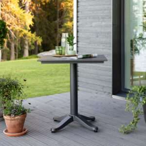 Brafab Patio aintwood parvekepöytä 68x68 antrasiitti/harmaa