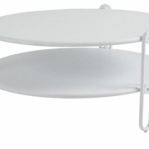 Brafab Blixt sohvapöytä Ø85 cm valkoinen