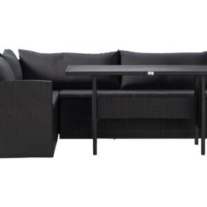 James Light Sohvaryhmä 5-istuttava - Musta