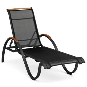 Aurinkosänky Nydala Musta/Tiikki - Hillerstorp