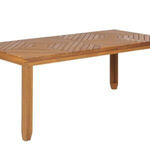 Taviano Ruokapöytä 90x180 cm - Vaalean Ruskea