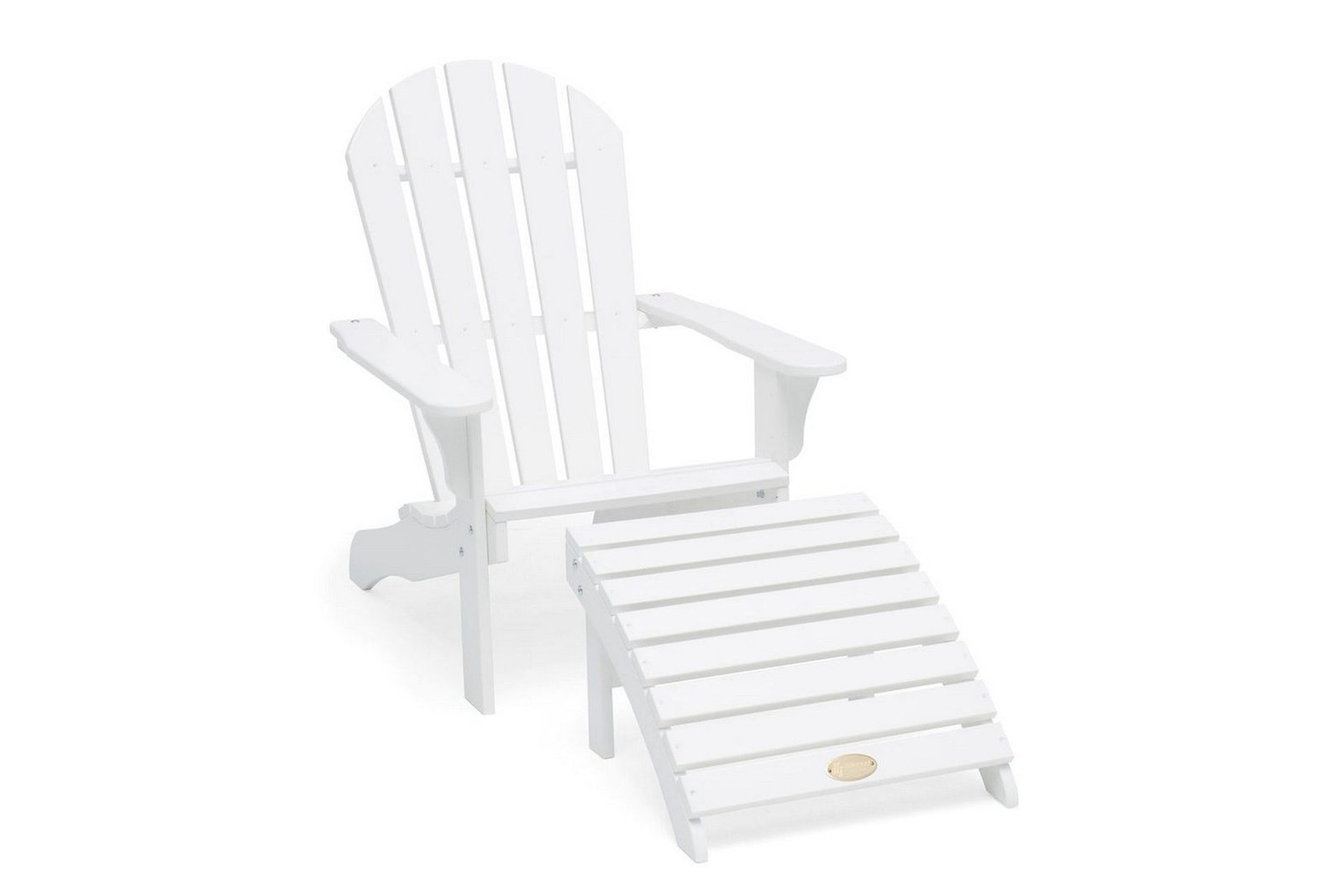 Lepotuoli Hillerstorp Tennessee Valkoinen - Valkoinen