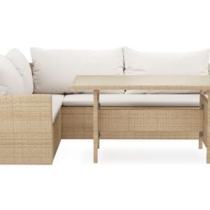 James Light ulkosohvaryhmä 5-istuttava – vasen - Beige