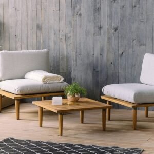 Parvekesetti Frascati 80 cm - Harmaa