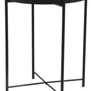 Day Susa apupöytä metalli Ø38 cm musta