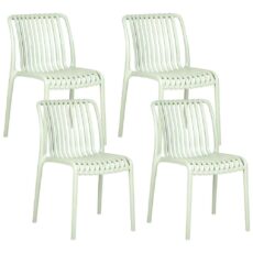 Puutarhatuoli Ariccia 4-pakkaus - Vihreä