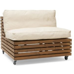 Nojatuoli Bara Vara Ruskea -