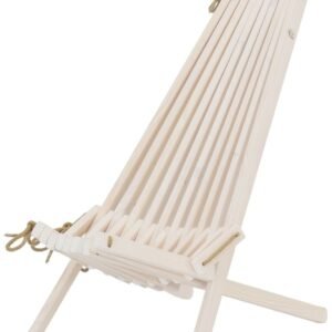 Ekotuoli mänty kuultovalkoinen