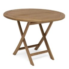 Parvekepöytä Hillerstorp Nova 100 cm Pyöreä - Ruskea