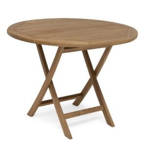 Parvekepöytä Hillerstorp Nova 100 cm Pyöreä - Ruskea