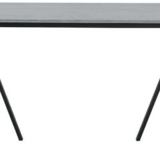 Envy Durafit ruokapöytä 100x200 cm musta/harmaa