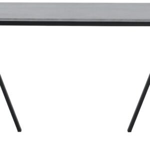 Envy Durafit ruokapöytä 100x200 cm musta/harmaa