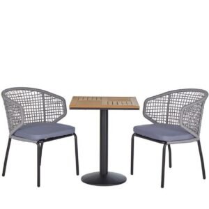 Parvekesetti Harmaa/Musta PALMI - Harmaa