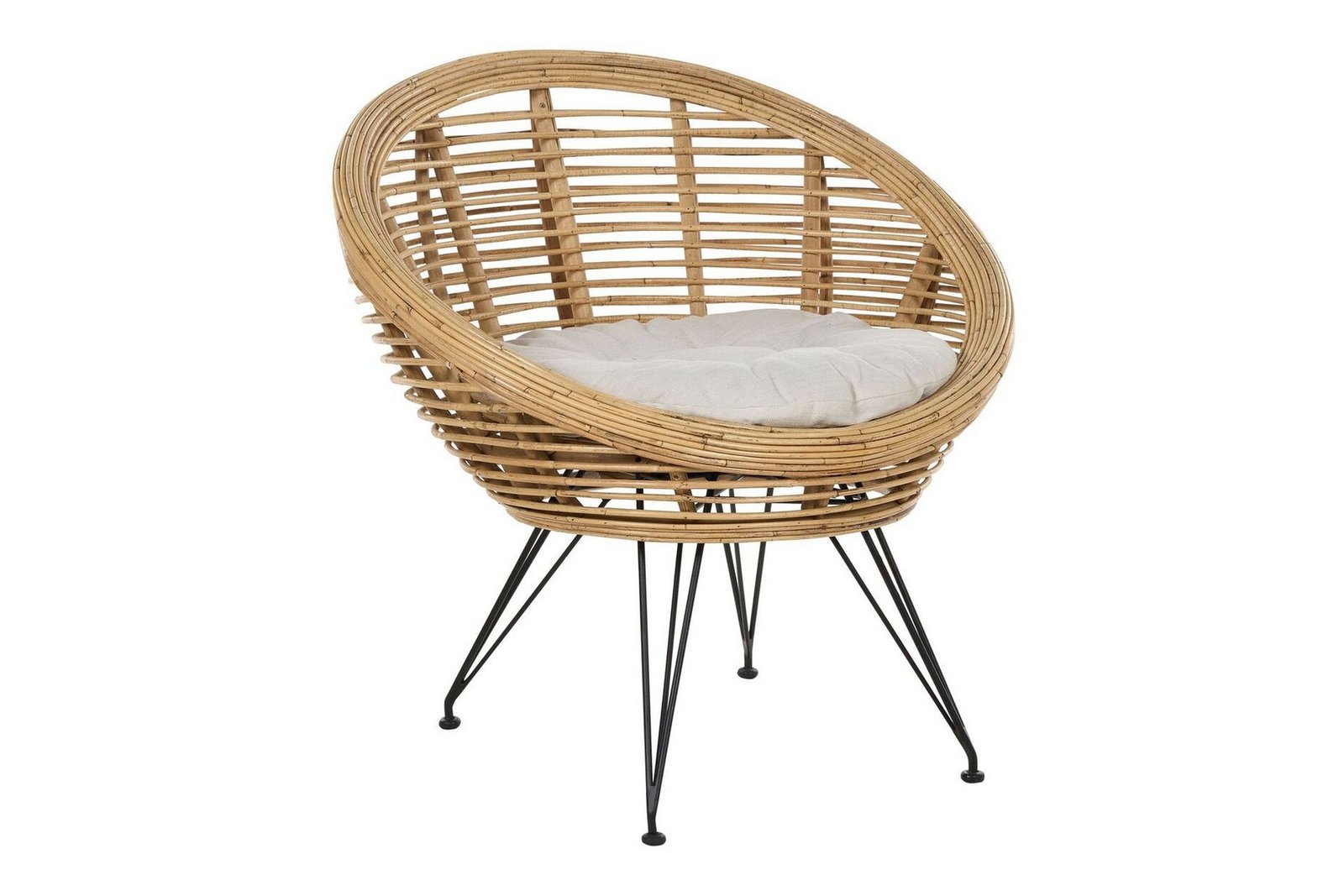 Carman Ulkotuoli - Luonnollinen/Musta/Beige