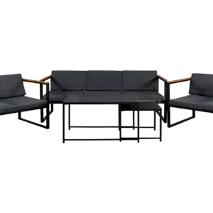 Dakar-oleskeluryhmä ulkokäyttöön - Musta