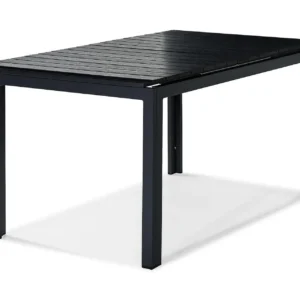 Ruokapöytä Tunis Jatkettava 152-210x90 cm - Musta