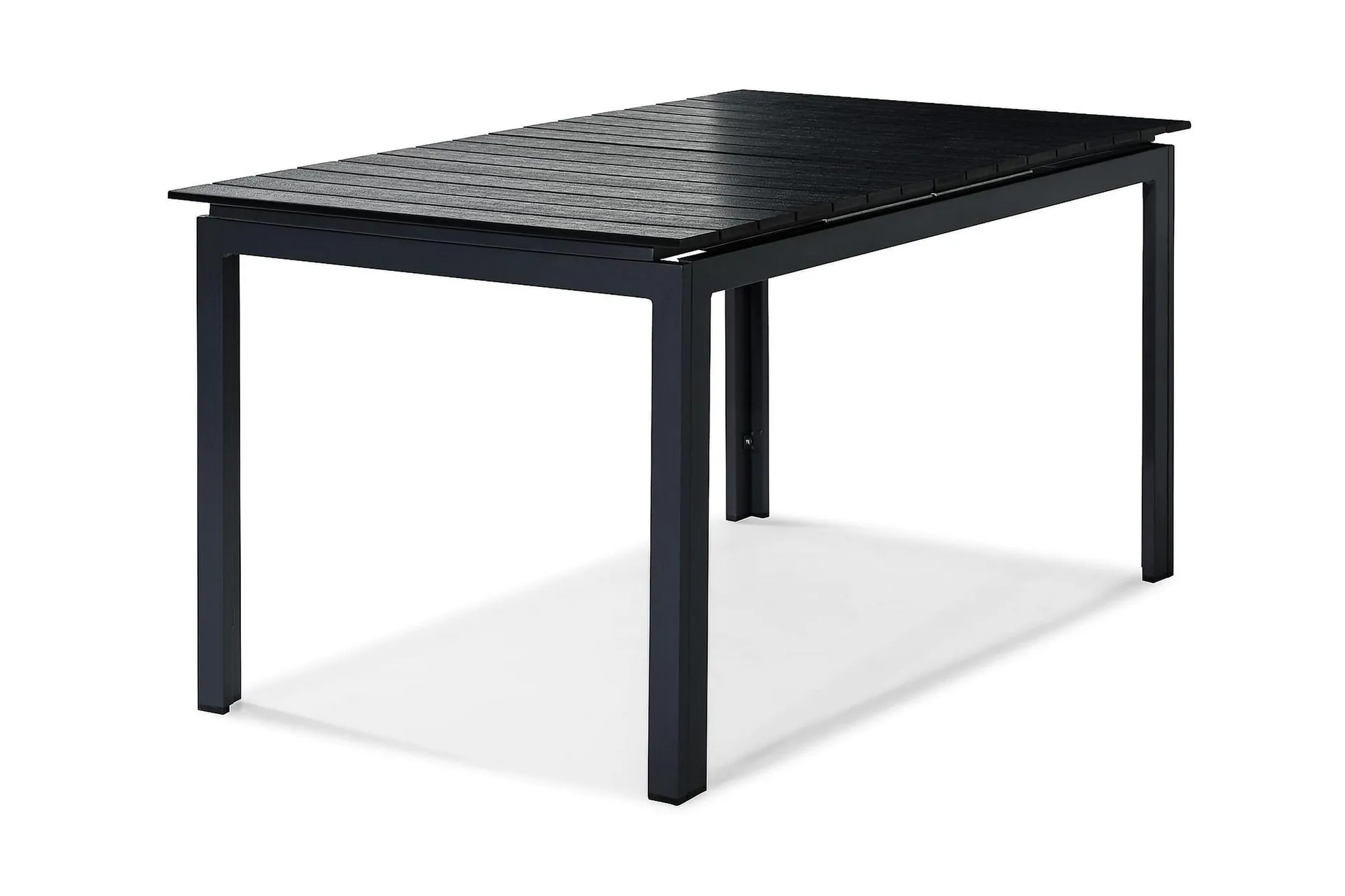 Ruokapöytä Tunis Jatkettava 152-210x90 cm - Musta