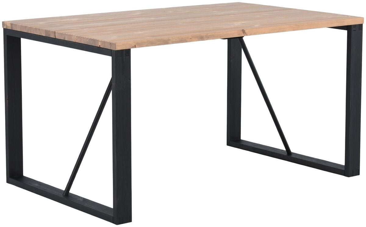 Honka terassilankkupöytä 140x90 antiikkipetsattu/musta