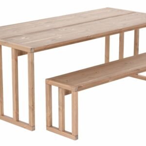 Kioto 6-hengen ruokailuryhmä antiikkipetsattu