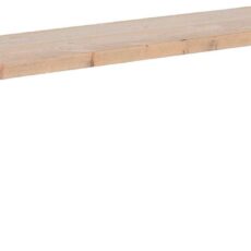 Ruska terassipenkki 35x126 cm antiikkipetsattu harjattu ja lakattu mänty/musta m
