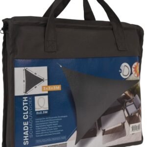 Shade kolmio aurinkovarjo 300×300×300 cm harmaa